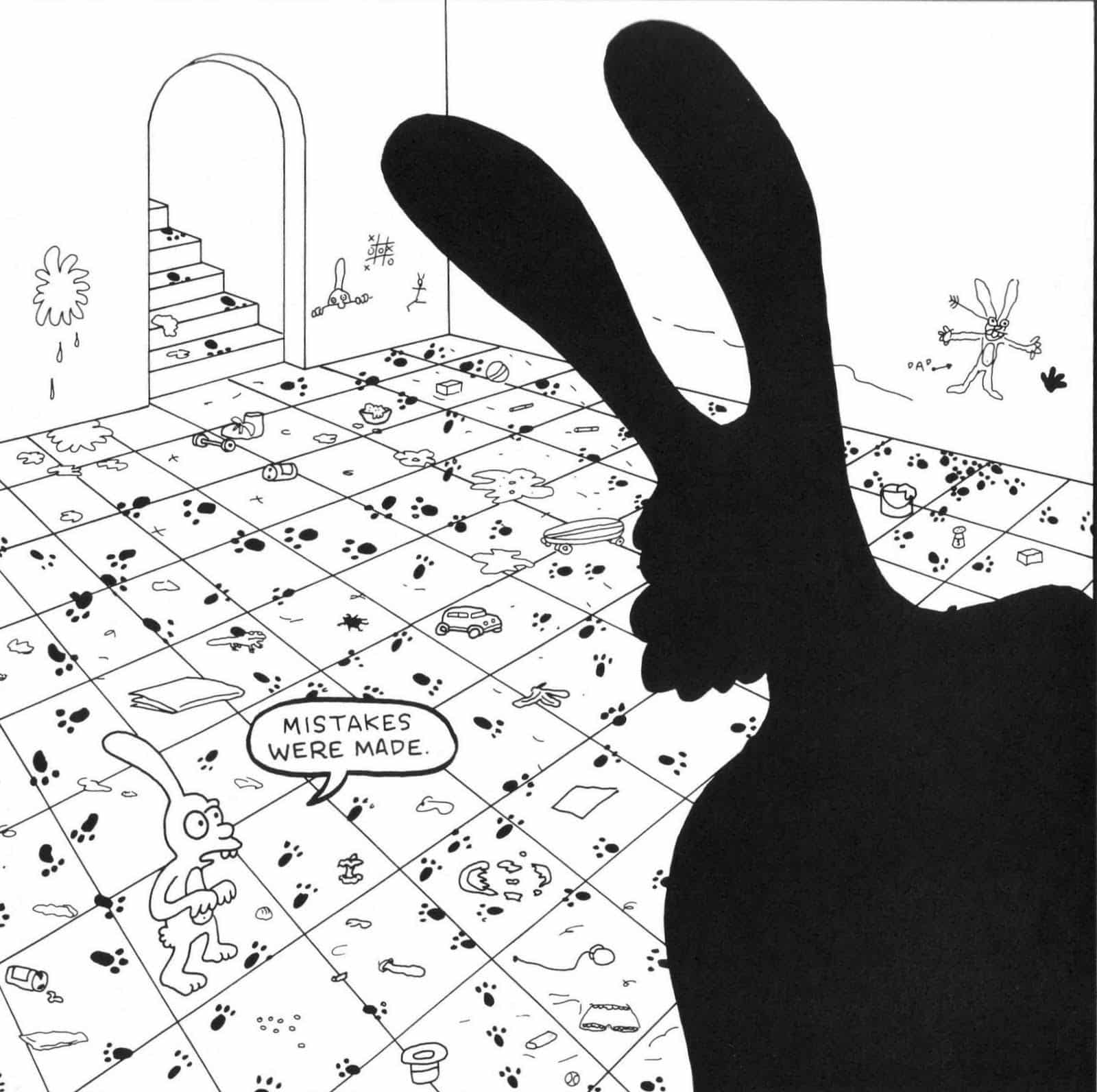 "Mistakes were Made", a cartoon by Matt Groening, from his series Life is Hell.