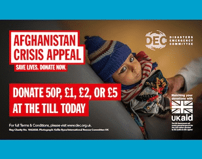 DEC Afghanistan Crisis Appeal