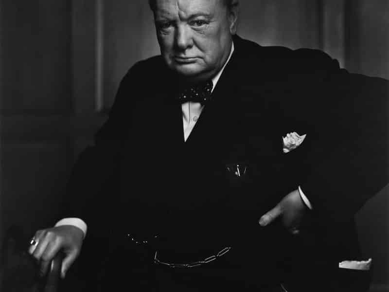 Sir Winston Churchill, Public Domain