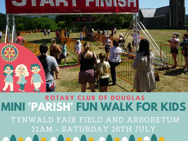 Mini Parish Fun Walk for Kids is on this Saturday 16 July